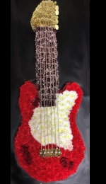Electric Guitar funerals Flowers